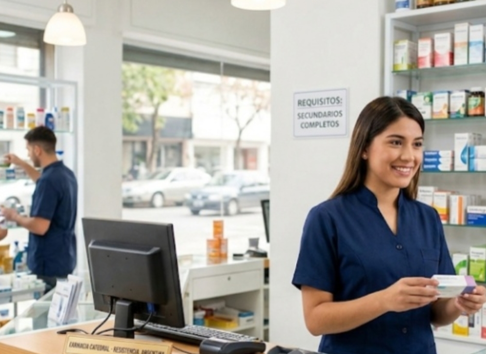 Vendedor y Auxiliar de Farmacia en Santa Fe ​Santa Fe de la Vera Cruz, Argentina